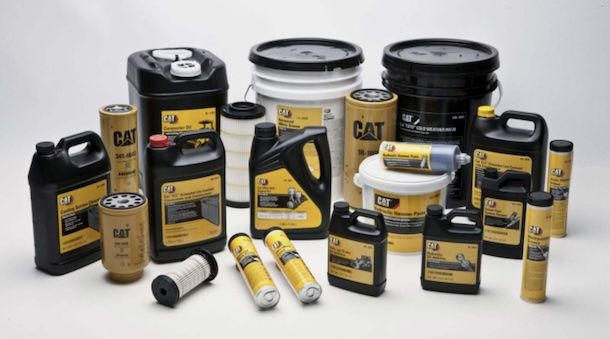 Genuine Caterpillar filters, greases and fluids product line