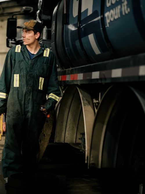 Technician carrying out a systems inspection at Mach 6
